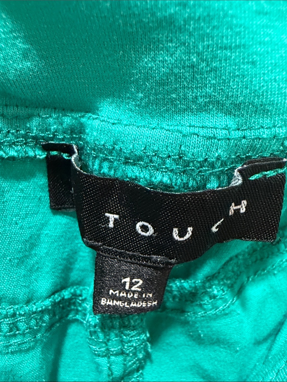 Women’s Teal Pull-On Bermuda Shorts - Picture 3 of 3